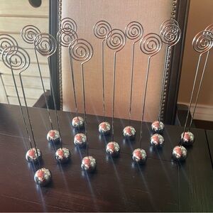 15 Centerpiece/Placecard Holders